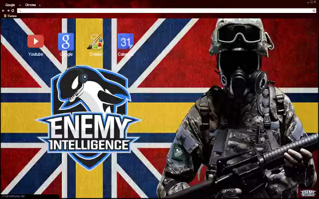 来自 Chrome 网上应用店的 Enemy Intelligence V4 Red Edition [1920x1080] 将与 OffiDocs Chromium 在线运行